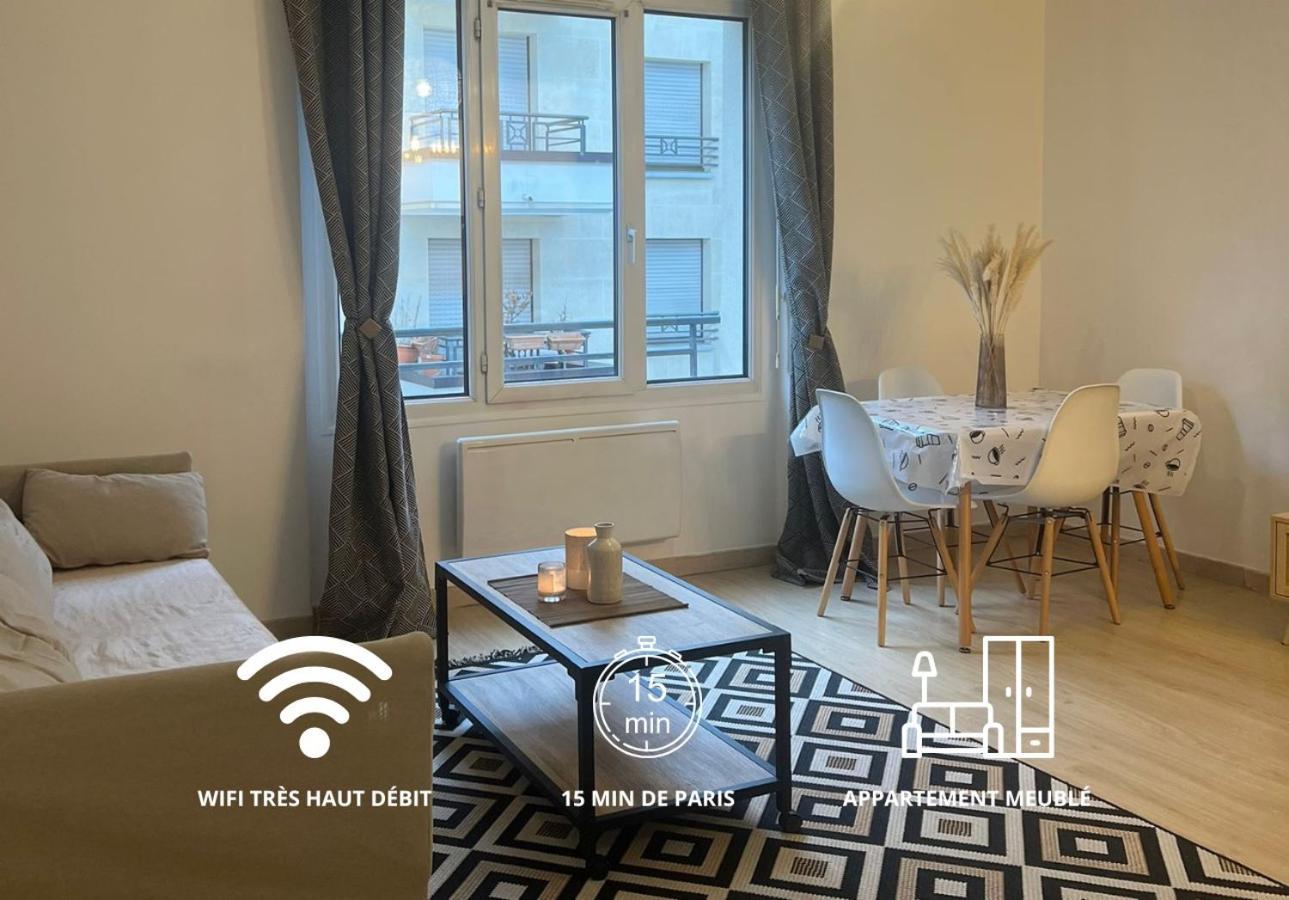 Appartement Lumineux A 2 Pas D'Enghien 蒙莫朗西 外观 照片